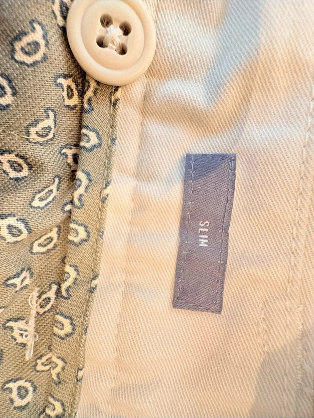 Bonobos Slim Fit Khaki Light Stone Chino Pants Sz 34/30